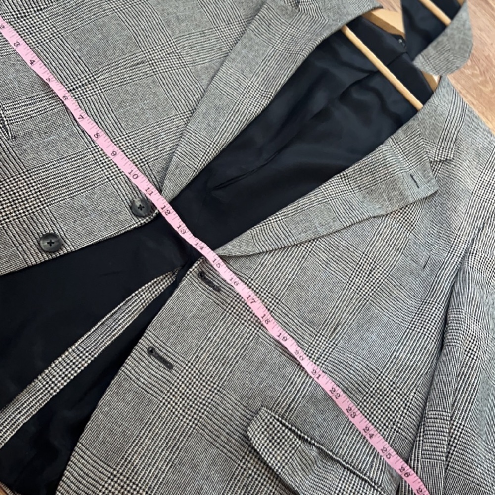 Vintage Burberry Plaid Sports Coat - Picture 4 of 13